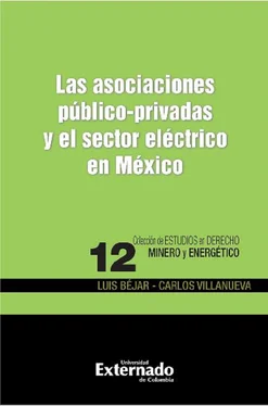 Luis José Béjar Rivera Las asociaciones público-privadas y el sector eléctrico en México обложка книги