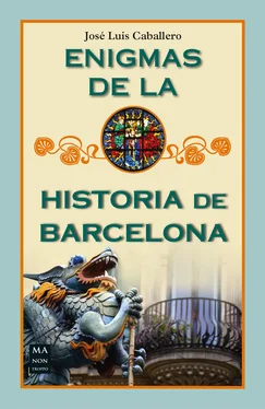 José Luis Caballero Enigmas de la historia de Barcelona обложка книги