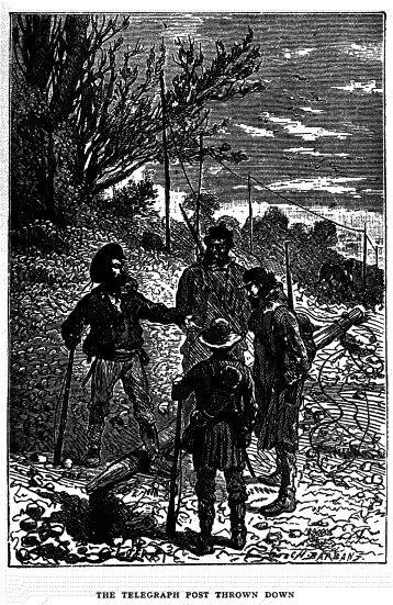 The colonists were now half way between Granite House and the corral having - фото 280
