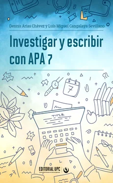 Dennis Arias Chávez Investigar y escribir con APA 7 обложка книги