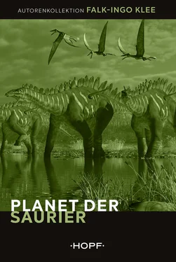 Falk-Ingo Klee Planet der Saurier обложка книги