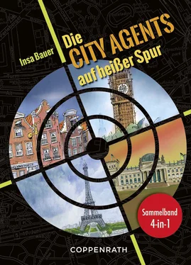 Insa Bauer Die City Agents auf heißer Spur - Sammelband 4 in 1 обложка книги