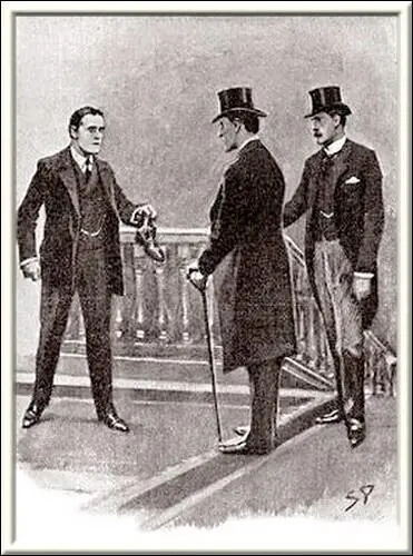 As we came round the top of the stairs we had run up against Sir Henry - фото 65