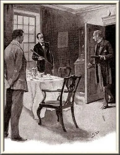 As he entered his eyes fell upon the stick in Holmess hand and he ran towards - фото 51