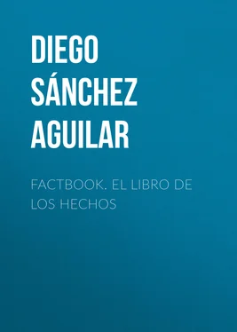 Diego Sánchez Aguilar Factbook. El libro de los hechos обложка книги
