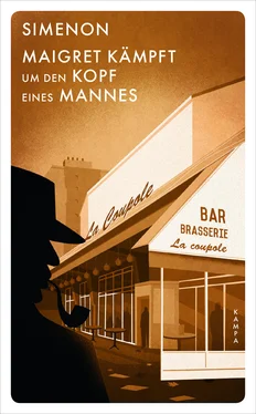 Georges Simenon Maigret kämpft um den Kopf eines Mannes обложка книги