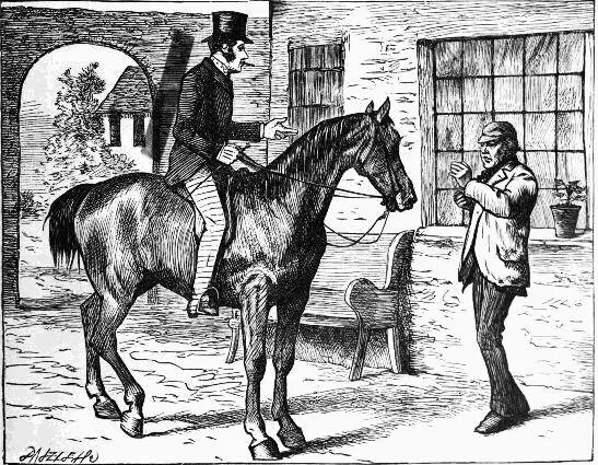 I saw him through the window seizing his horses mane and mounting in his - фото 30