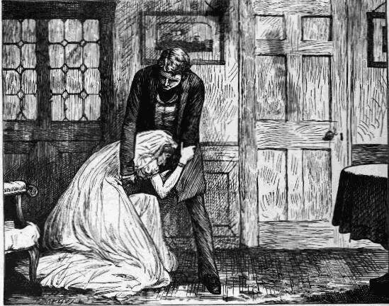 To see her with her white hair and her worn face kneeling at my feet gave me a - фото 33