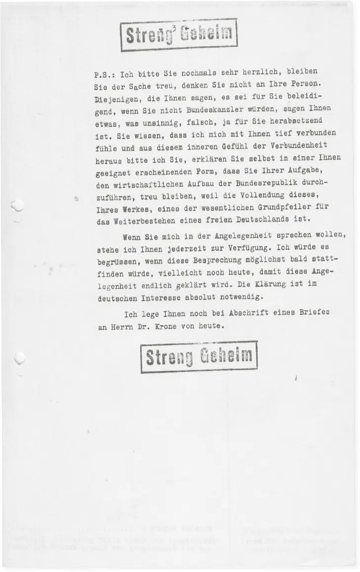 EINLEITUNG Adenauer und Erhard welch ein Gegensatzpaar Eigentlich so - фото 4