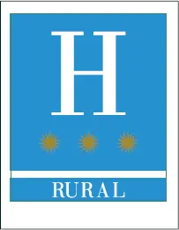 Ejemplo de placa identificativa de hotel rural Centros especiales Aquí se - фото 7