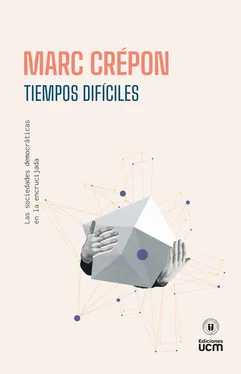 Marc Crépon Tiempos difíciles обложка книги