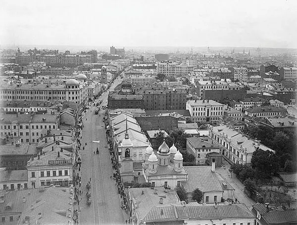 Вид на юг в сторону центра Сретенка от Садового к Бульварному кольцу В - фото 10