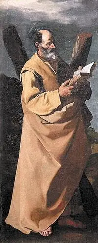 Святой апостол Андрей Первозванный Художник Ф де Сурбаран 1630 год - фото 13