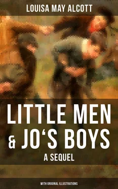 Louisa Alcott Little Men & Jo's Boys: A Sequel (With Original Illustrations) обложка книги