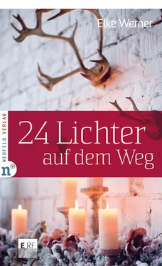 Elke Werner 24 Lichter auf dem Weg обложка книги