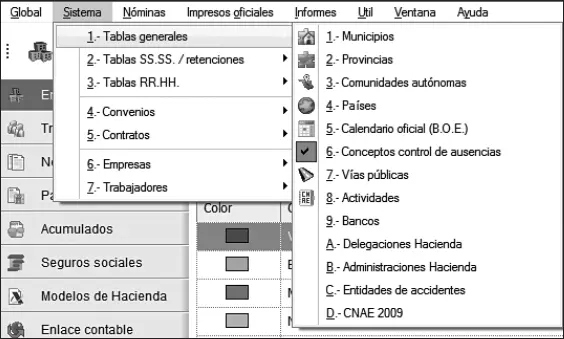 La opción Distritoscomo tal no aparece ni en la aplicación NominaSOL ni en - фото 42