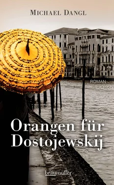 Michael Dangl Orangen für Dostojewskij обложка книги