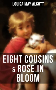 Louisa Alcott EIGHT COUSINS & ROSE IN BLOOM обложка книги