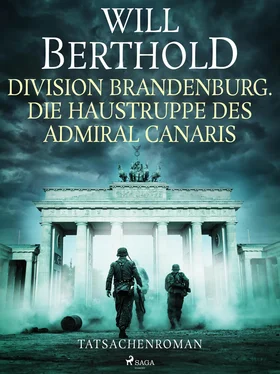 Will Berthold Division Brandenburg. Die Haustruppe des Admiral Canaris - Tatsachenroman обложка книги