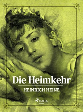 Heinrich Heine Die Heimkehr обложка книги