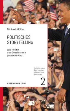 Michael Müller Politisches Storytelling обложка книги