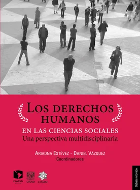 Karina Ansolabehere Los derechos humanos en las ciencias sociales обложка книги