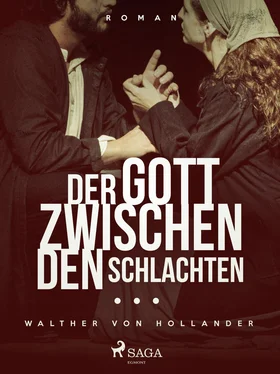 Walther von Hollander Der Gott zwischen den Schlachten обложка книги