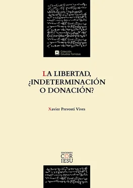 Xavier Prevosti Vives La libertad, ¿indeterminación o donación? обложка книги