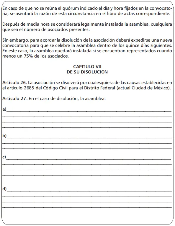 3 Derechos de los asociados Quienes pertenezcan a una asociación civil - фото 20