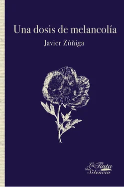 Javier Zúñiga Una dosis de melancolía обложка книги