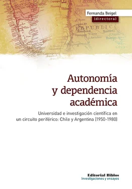 Fernanda Beigel Autonomía y dependencia académica обложка книги