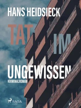 Hans Heidsieck Tod im Ungewissen обложка книги