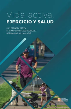 Luis Espinoza O. Vida activa, ejercicio y salud обложка книги