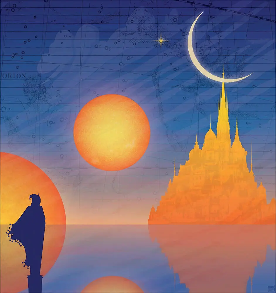 Carcosa Poster By Mike Jenkins Ursprünglich befanden sich zwei Monde auf dem - фото 11
