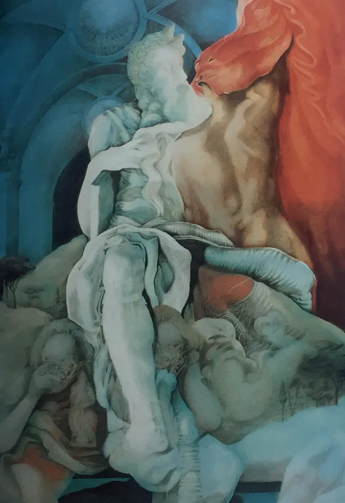 Abb 1 Hans Joachim Madaus Hommage à Michelangelo Das Antlitz von hoher - фото 2