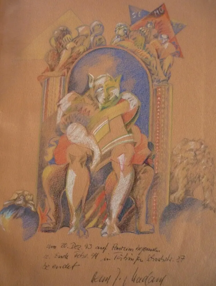 Abb2 Hans Joachim Madaus Partitura Ricardi Illustration zu Rossinis Oper - фото 3