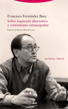 Francisco Fernández Buey Sobre izquierda alternativa y cristianismo emancipador обложка книги