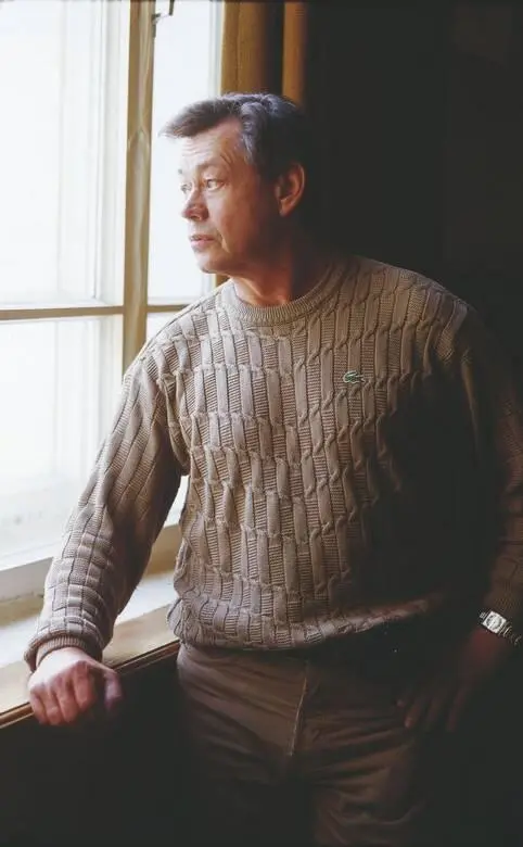 В Ленкоме 2001 г Празднование 70летия МА Захарова в Ленкоме 13102003 - фото 25