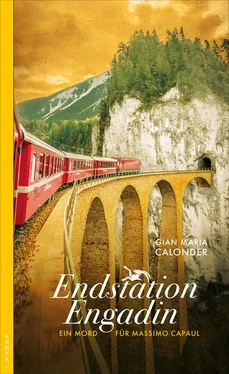 Gian Maria Calonder Endstation Engadin обложка книги