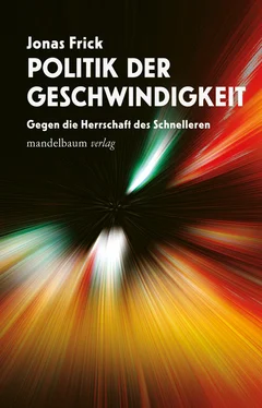 Jonas Frick Politik der Geschwindigkeit обложка книги