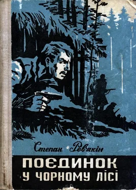 Степан Рев'якін Поєдинок у Чорному лісі обложка книги