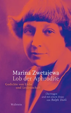 Marina Zwetajewa Lob der Aphrodite обложка книги