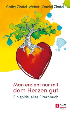 Daniel Zindel Man erzieht nur mit dem Herzen gut обложка книги