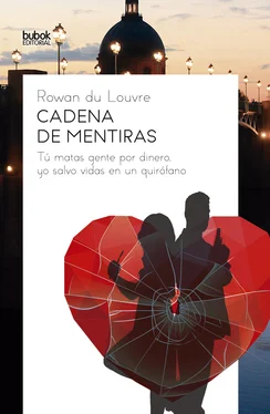 Rowan du Louvre Cadena de mentiras обложка книги