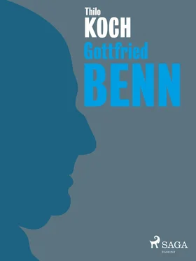 Thilo Koch Gottfried Benn обложка книги