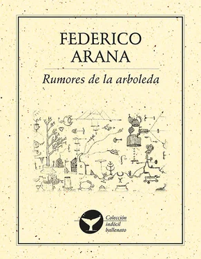 [Federico Arana Rumores de la arboleda обложка книги