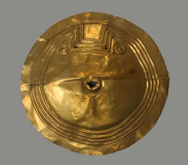 Figura 24 Pectoral antropomorfo con procedencia del río Atrato de la - фото 10