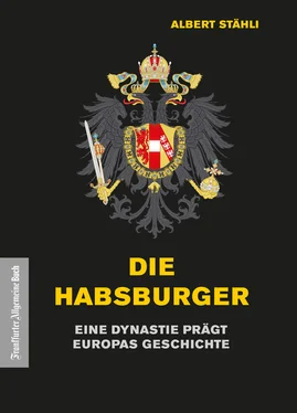 Albert Stähli Die Habsburger обложка книги