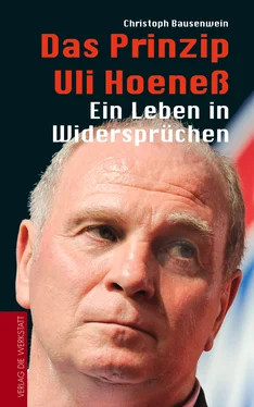 Christoph Bausenwein Das Prinzip Uli Hoeneß обложка книги