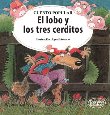 Agustí Asensio El lobo y los tres cerditos обложка книги